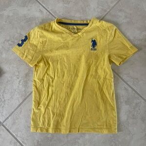 U.S. Polo Assn. Boys Yellow T-Shirt